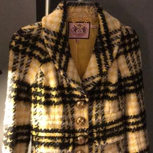 Juicy Couture Swing coat sz P